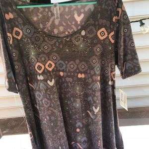 Lularoe perfect Tee Large